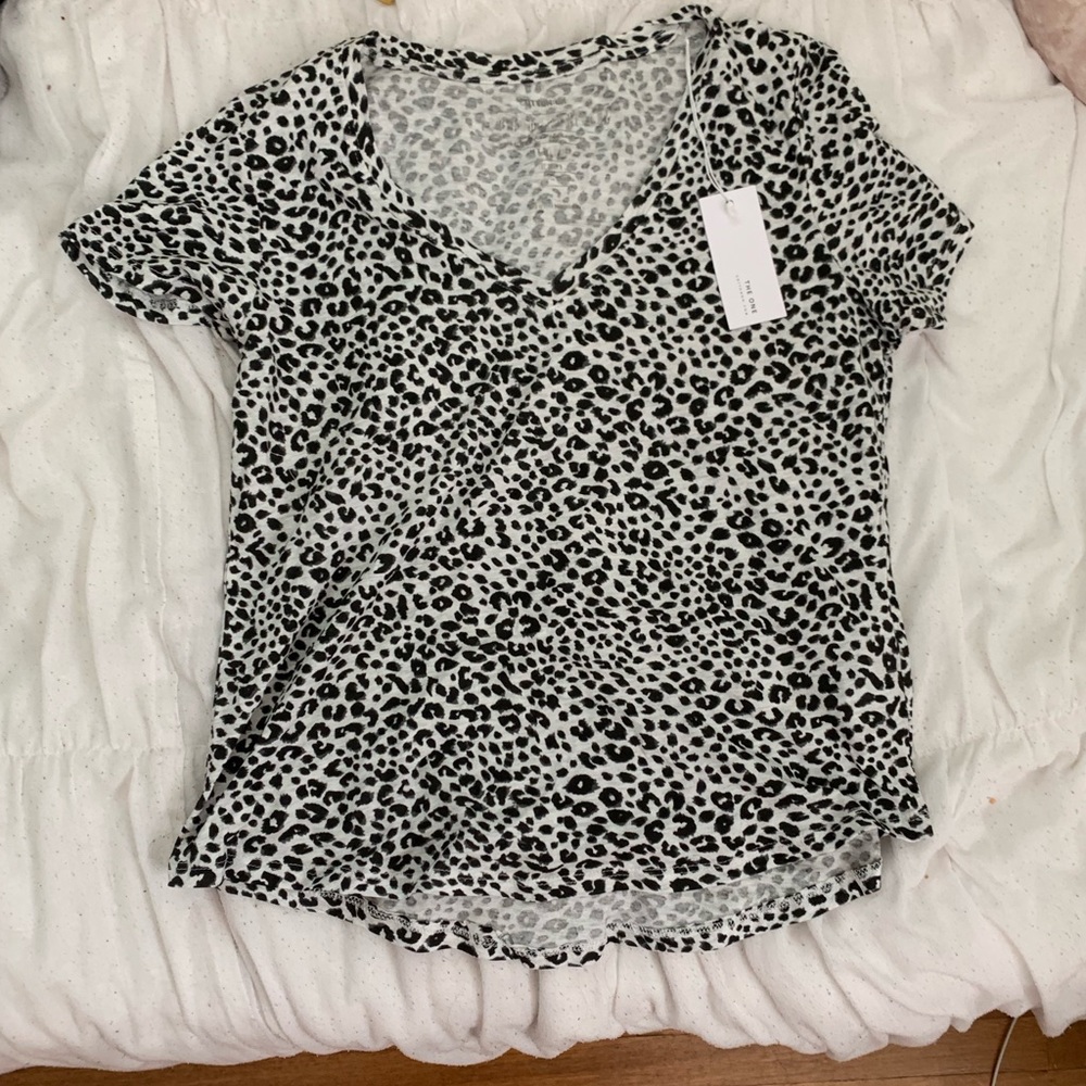 Cotton On Animal Print the Deep V Top
